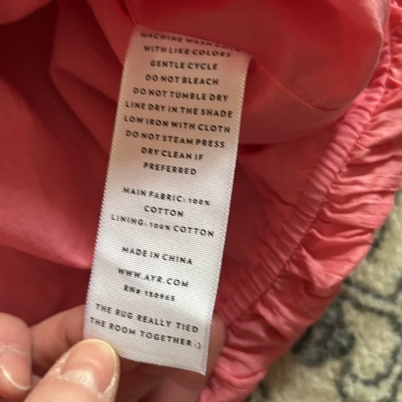 AYR Pink Smocked Puff Sleeve Blouse - Picture 3 of 3